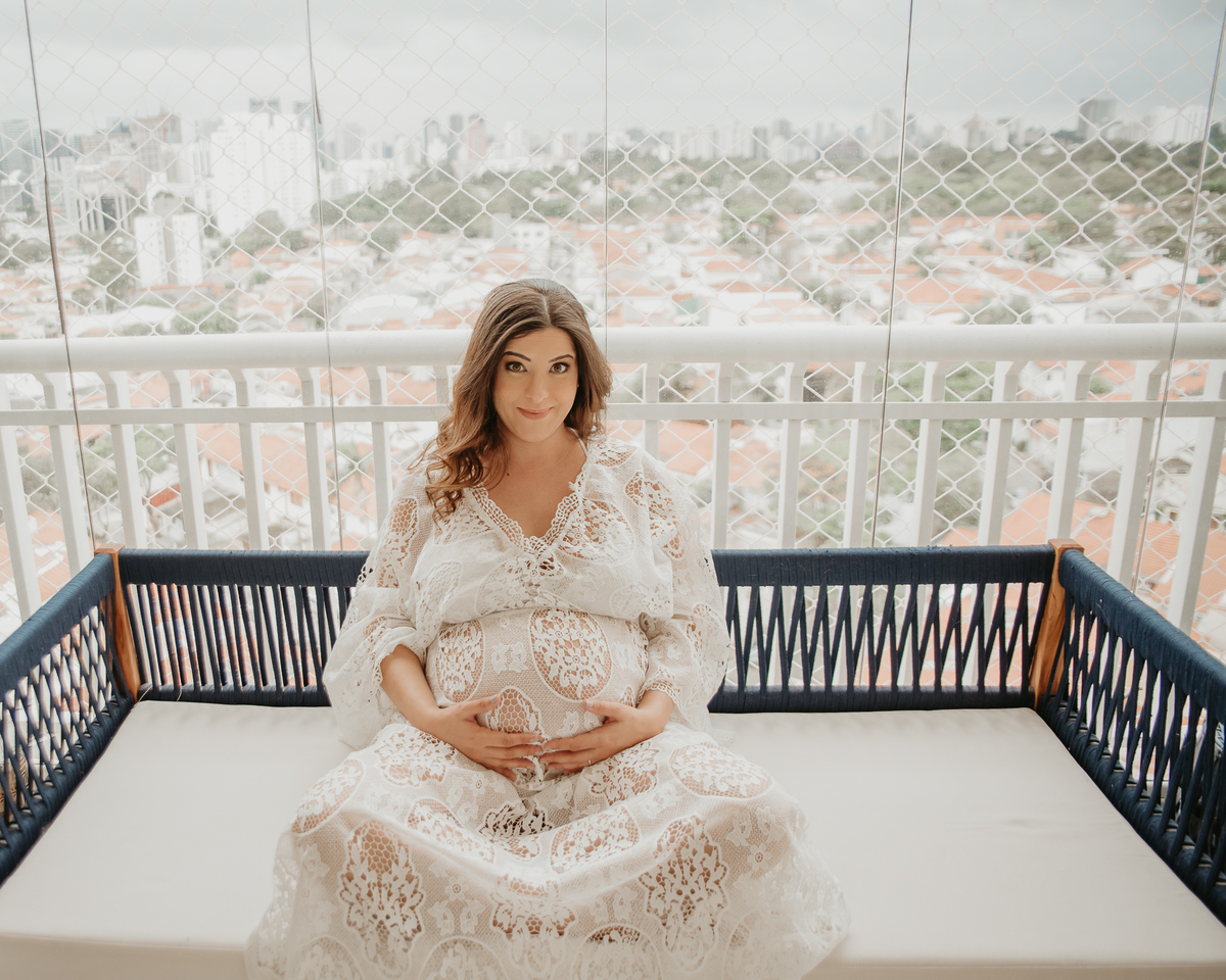 ensaio gestante lifestyle luz do sol fotografia