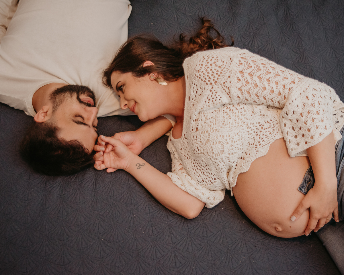 ensaio gestante lifestyle luz do sol fotografia