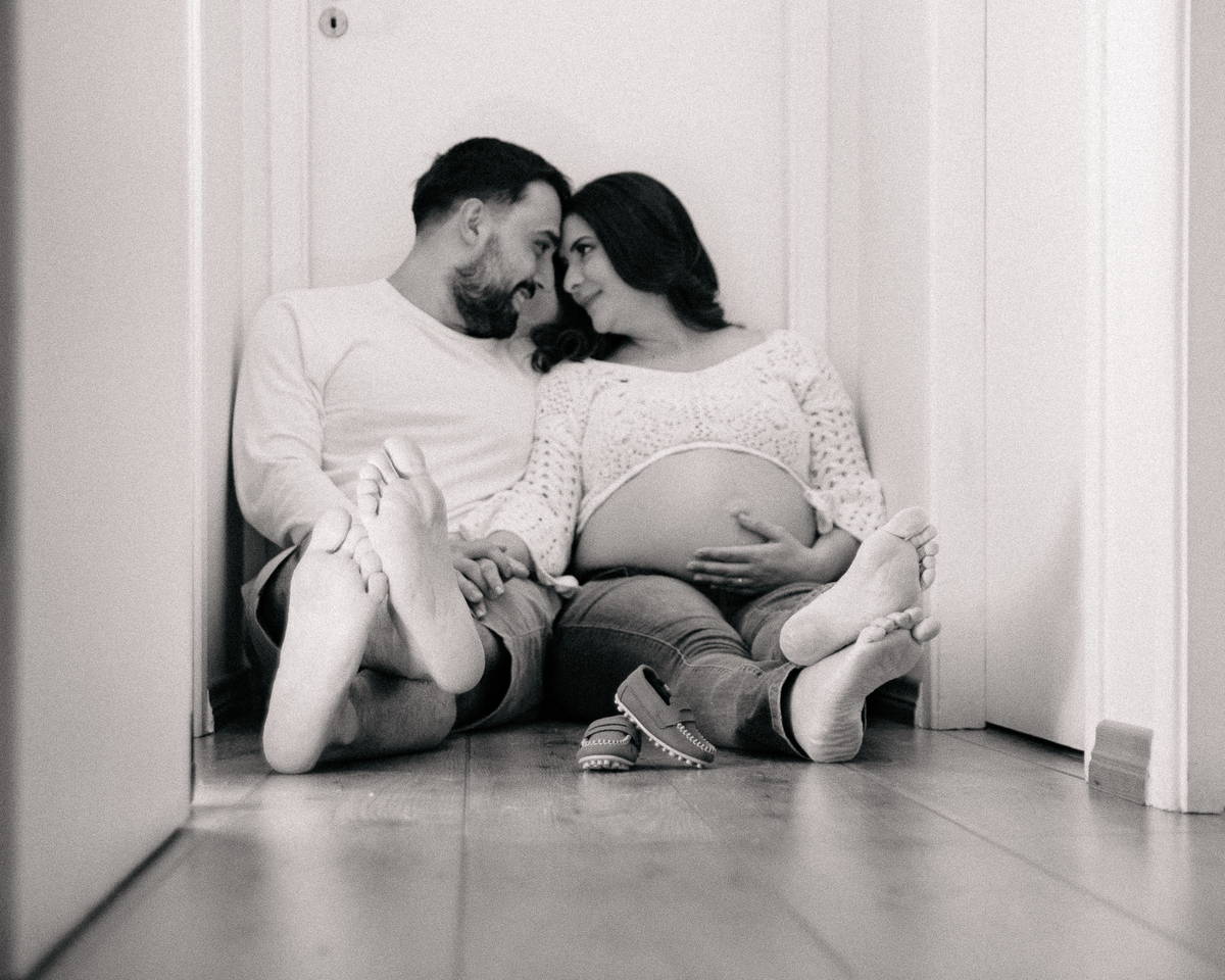 ensaio gestante lifestyle luz do sol fotografia