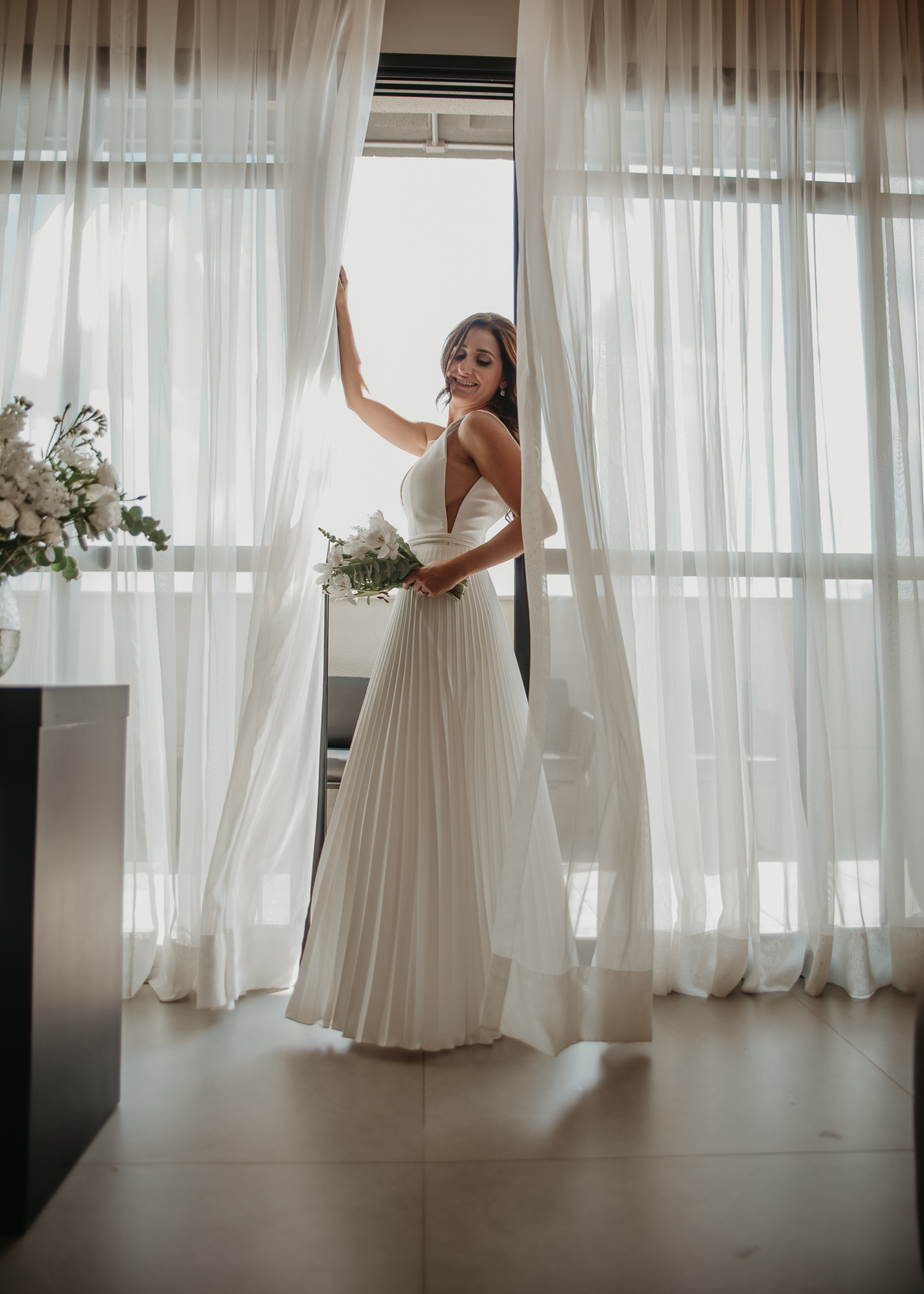 Casamento intimista no prédio do casal em São Paulo – Patricia e Bruno