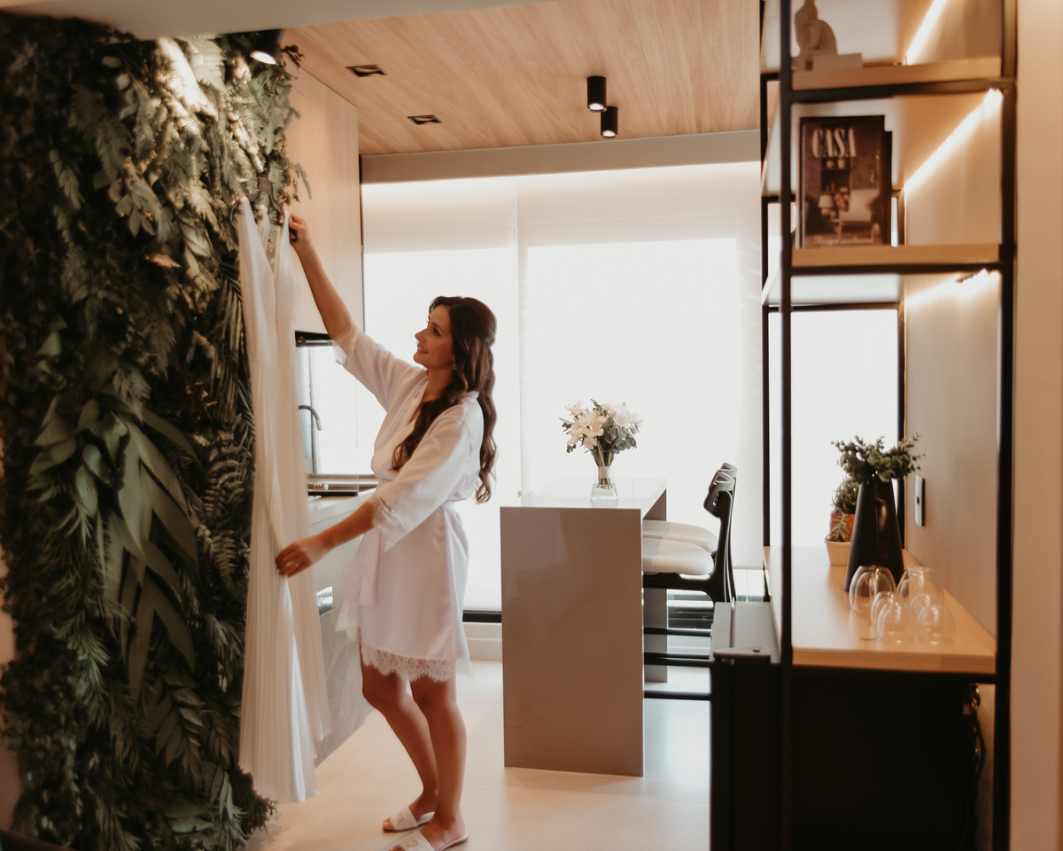 Casamento intimista no prédio do casal em São Paulo – Patricia e Bruno