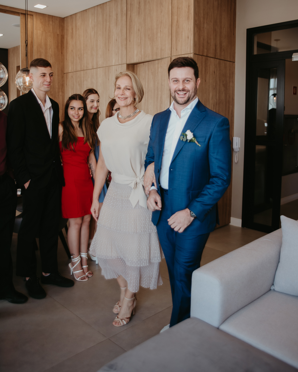 Casamento intimista no prédio do casal em São Paulo – Patricia e Bruno