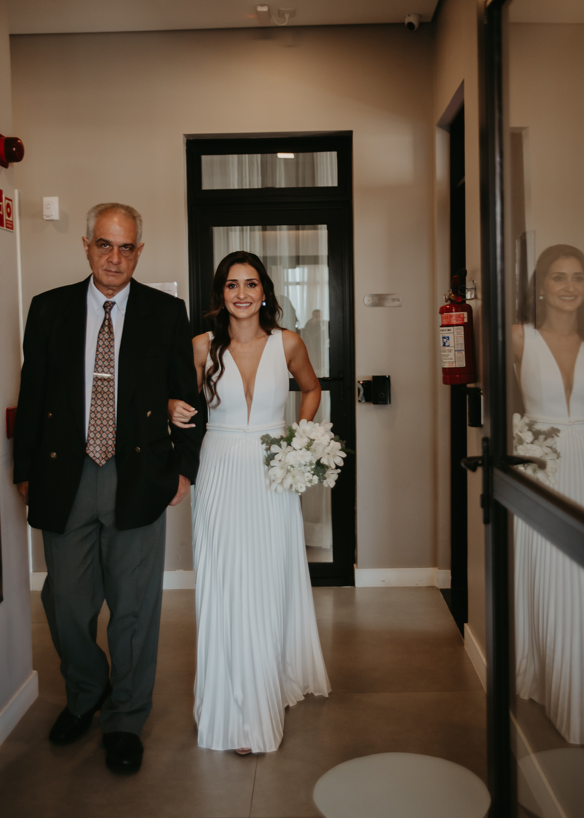 Casamento intimista no prédio do casal em São Paulo – Patricia e Bruno