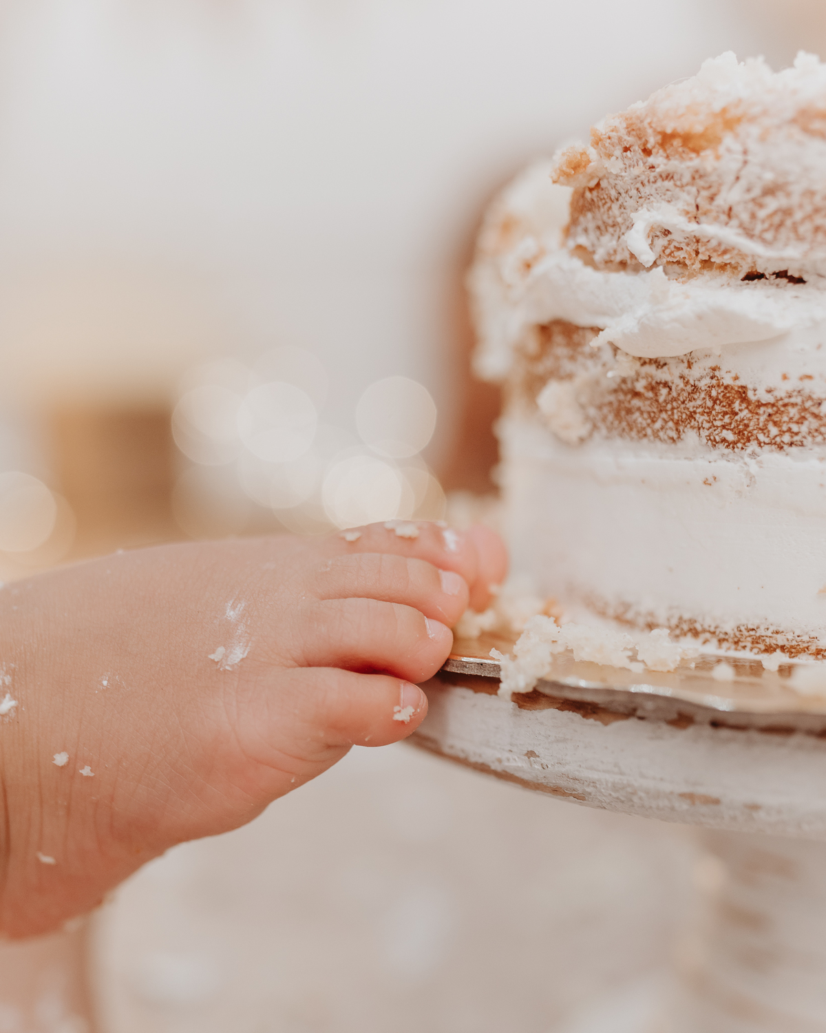 Ensaio smash the cake clean em estúdio na Zona Leste de São Paulo- Matteo