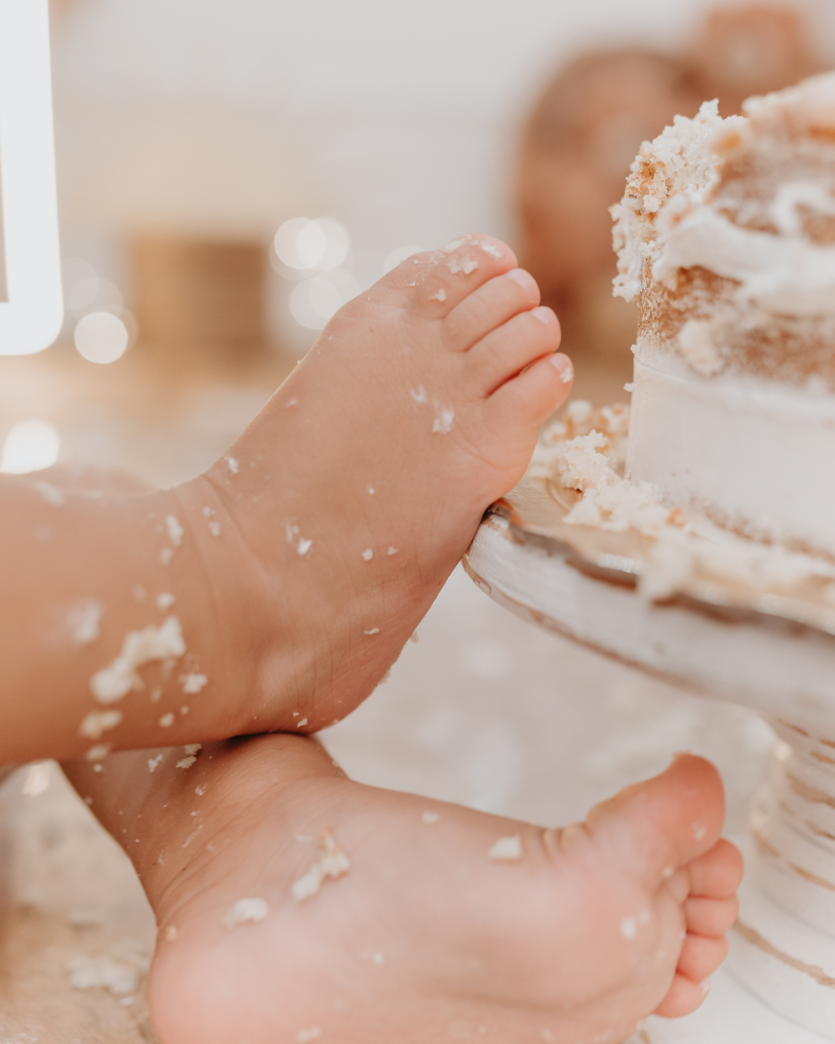 Ensaio smash the cake clean em estúdio na Zona Leste de São Paulo- Matteo