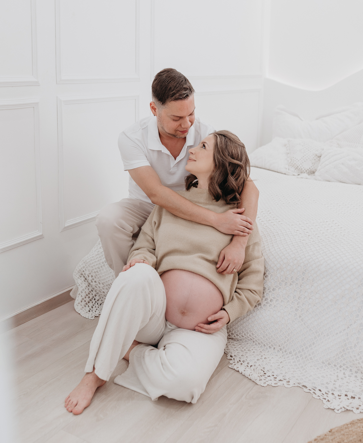 ENSAIO DE GESTANTE EM ESTUDIO CLEAN 