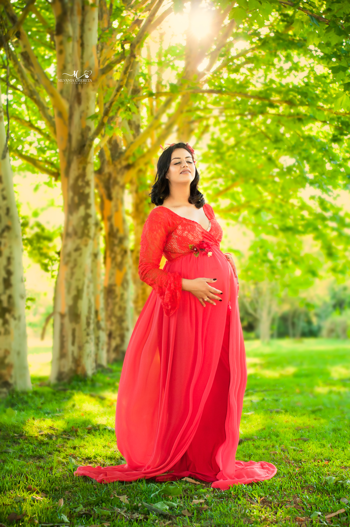 Julia em seu momento único!