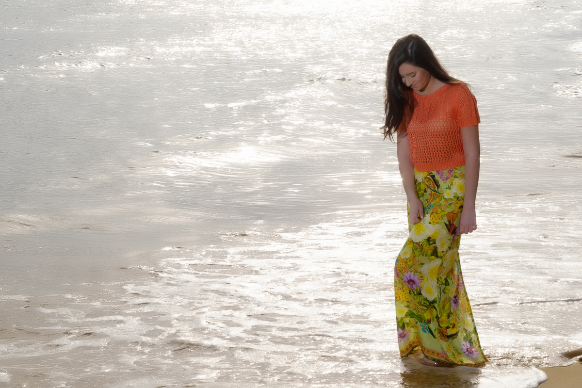 Book de 15 anos da Vitória foto Felipe Vieira Fotografo na praia Boca da Baleia em Anchieta