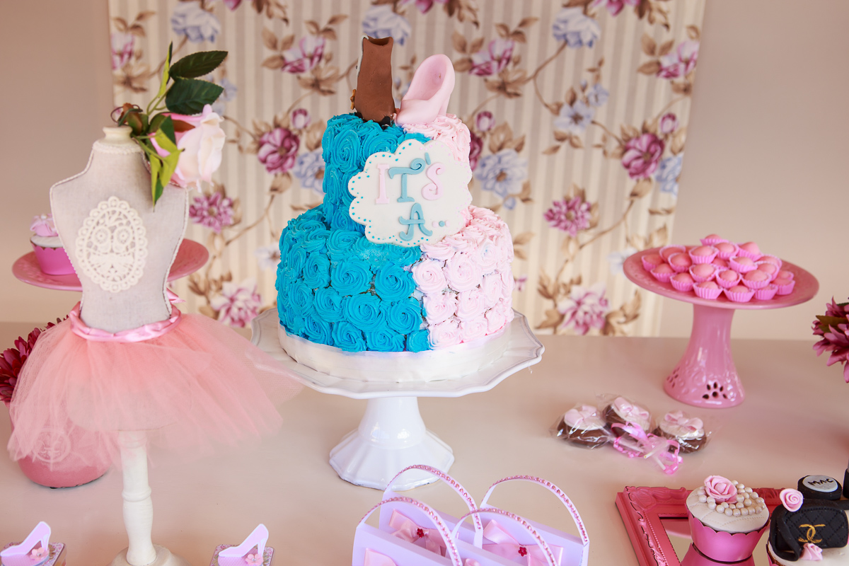 decoração chá revelação Lu e Anderson foto Jany Tesch Felipe Vieira Fotografia Guarapari