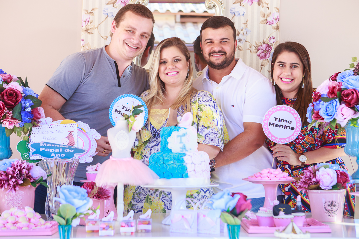 decoração chá revelação Lu e Anderson foto Jany Tesch Felipe Vieira Fotografia Guarapari