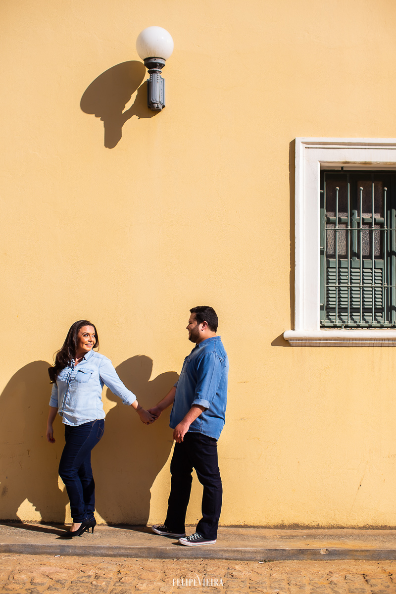 ensaio pré wedding em Vitória no centro perto do Palácio Anchieta