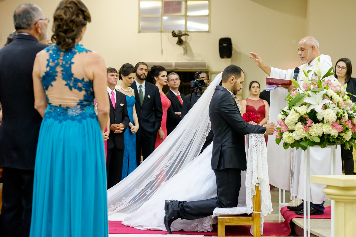 Casamento Jessica e Roni Igreja Matriz São Pedro Guará Centro de Eventos Felipe Vieira fotografia