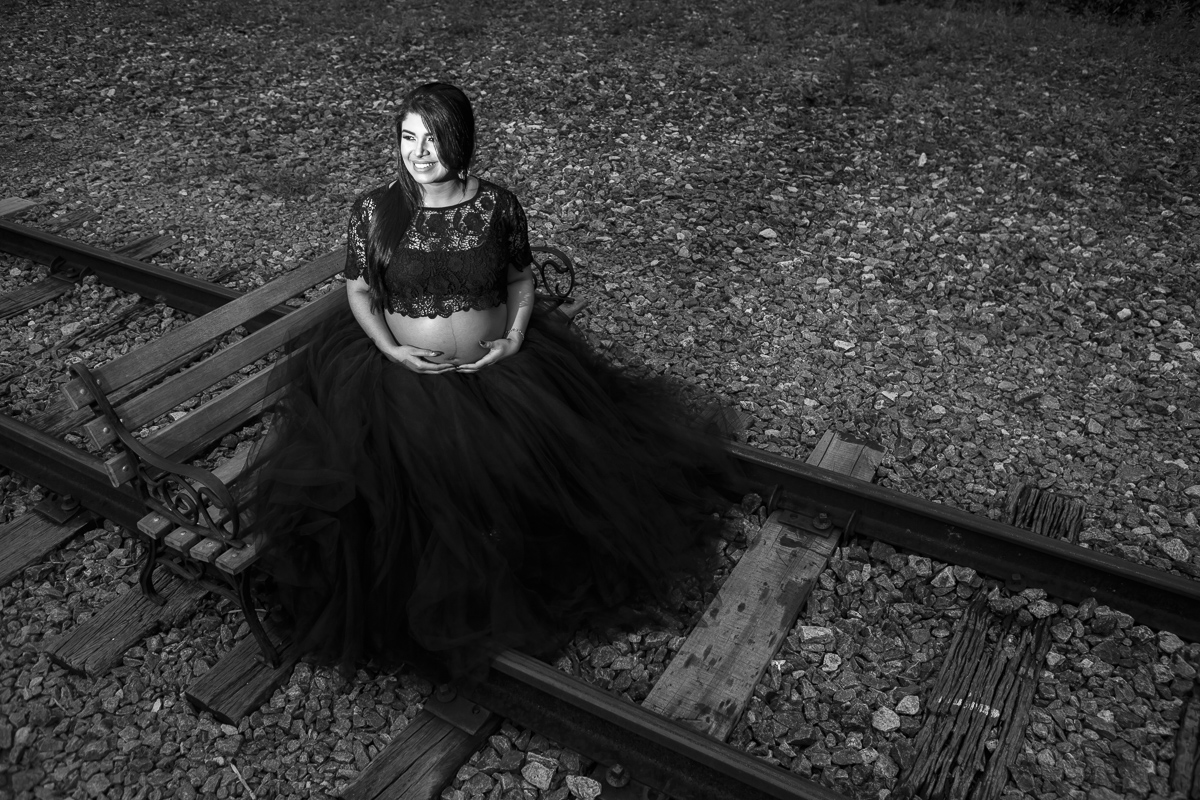 ensaio gestante Jaciara e Matheus ensaio gestante em Matilde Fotos Felipe Vieira Fotógrafo ensaio gestante na estação de trem