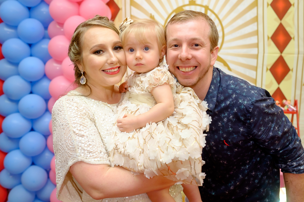 decoração festa infantil tema circo aniversário de 01 ano em Guarapari Guará Centro de Eventos Felipe Vieira Fotografia