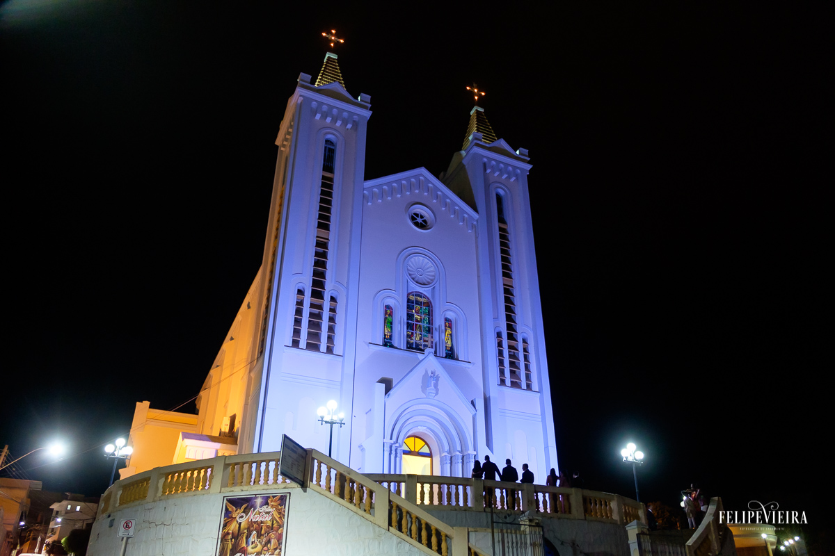 Matriz Nossa Senhora da Penha em Alegre-ES casamento em Alegre Felipe Vieira Fotógrafo em Alegre-ES