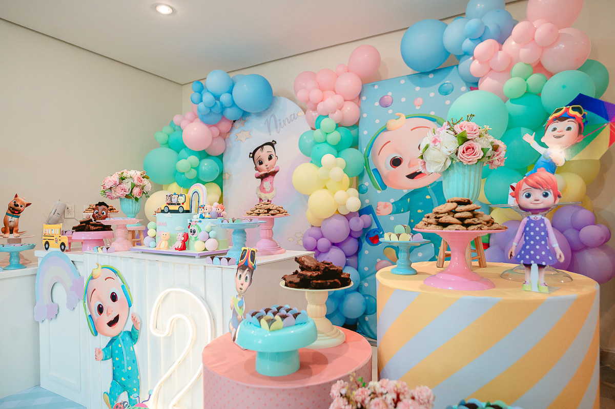 decoração colorida para festa de 2 anos, festas infantis, aniversario de 2 anos, temas para festinhas menina