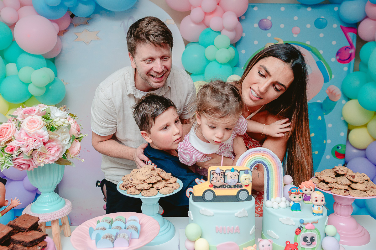 festa menina, aniversario menina 2 anos, assoprando velinha