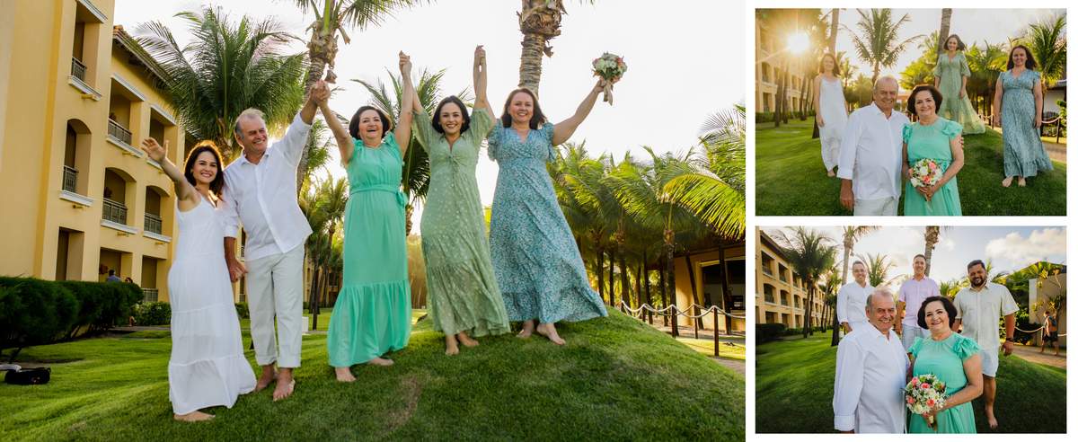 Waldyr Lantyer Fotografia em Praia do Forte Bahia - Família comemora Bodas de Ouro em Guarajuba Bahia, Foto da Hora Praia do Forte, Praia, Casamento, Wedding, Bodas, Por do sol, Família, Foto, Inesquecivel Casamento, Viajando para praia. Viajar, Amo 