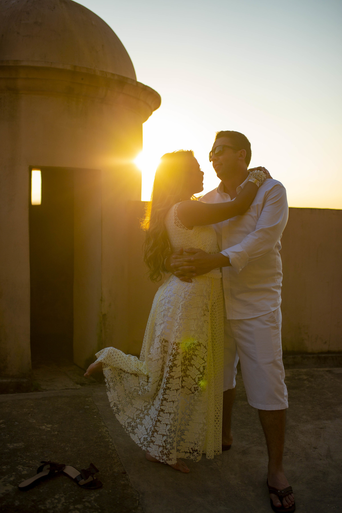 Ela foi fotografada em Morro de São Paulo, Bahia, um local muito especial, que eles amam e guardam no coração. <3 Pré-Casamento Morro de São Paulo Bahia
Por do Sol em Morro de São-Paulo