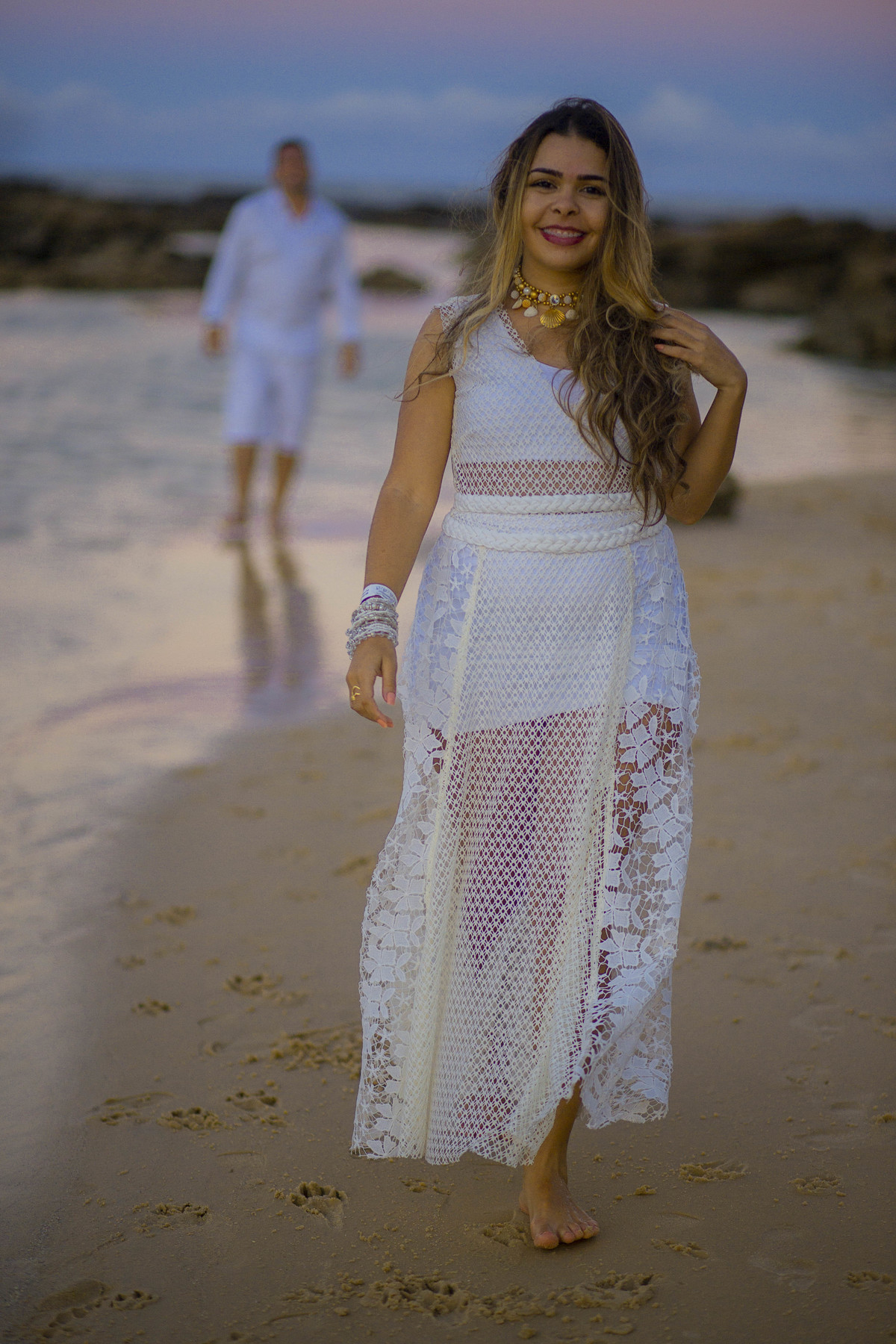 Eles foram fotografados em Morro de São Paulo, Bahia, um local muito especial, que eles amam e guardam no coração. <3 Pré-Casamento Morro de São Paulo Bahia
