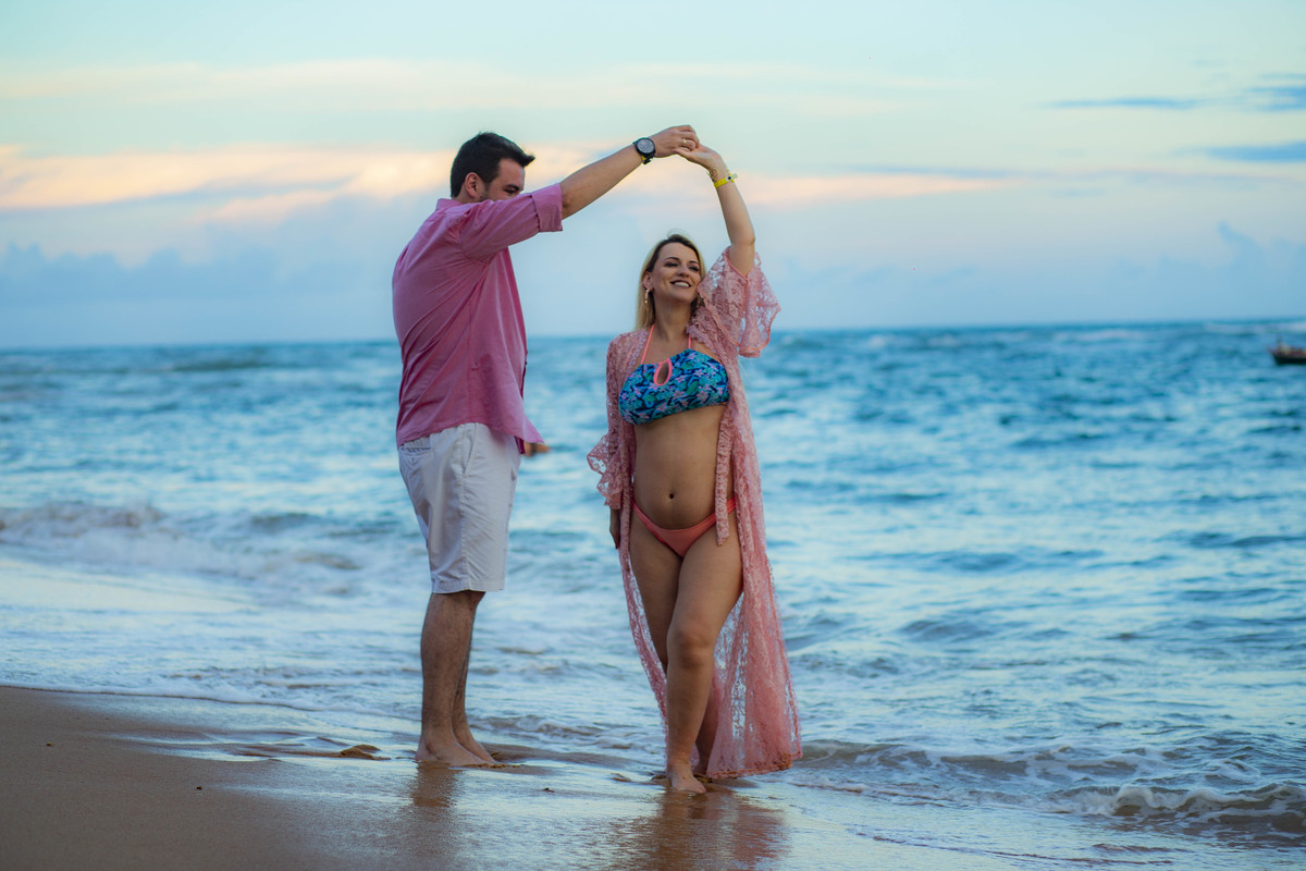 Projeto Tamar Praia do Forte Bahia - Ensaio de Família