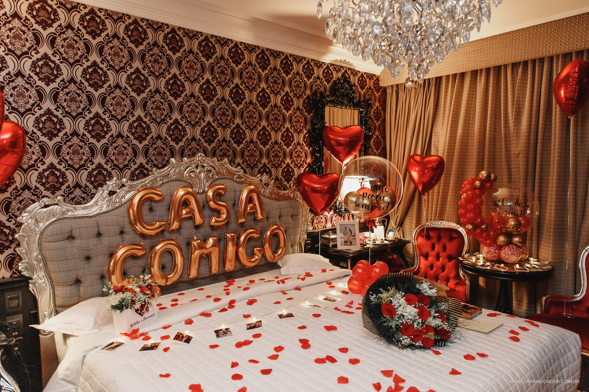 decoração quarto hotel colline de france gramado fotografo em gramado pedido de casamento