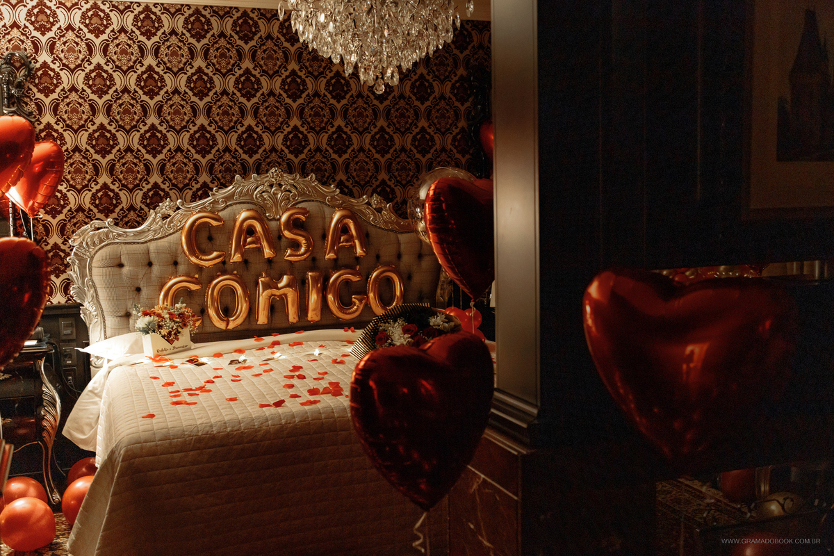 casa comigo decoração quarto hotel colline de france gramado fotografo em gramado pedido de casamento