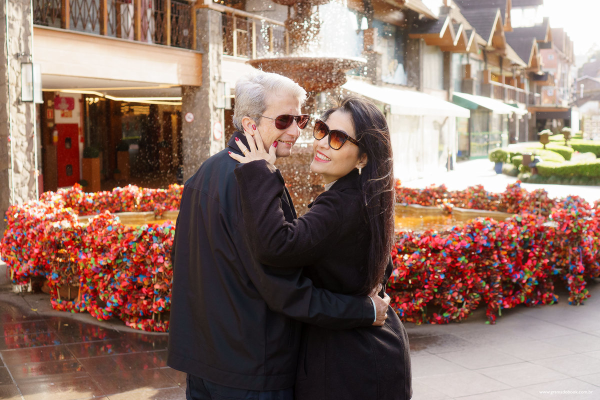 Ensaio fotográfico fonte do amor