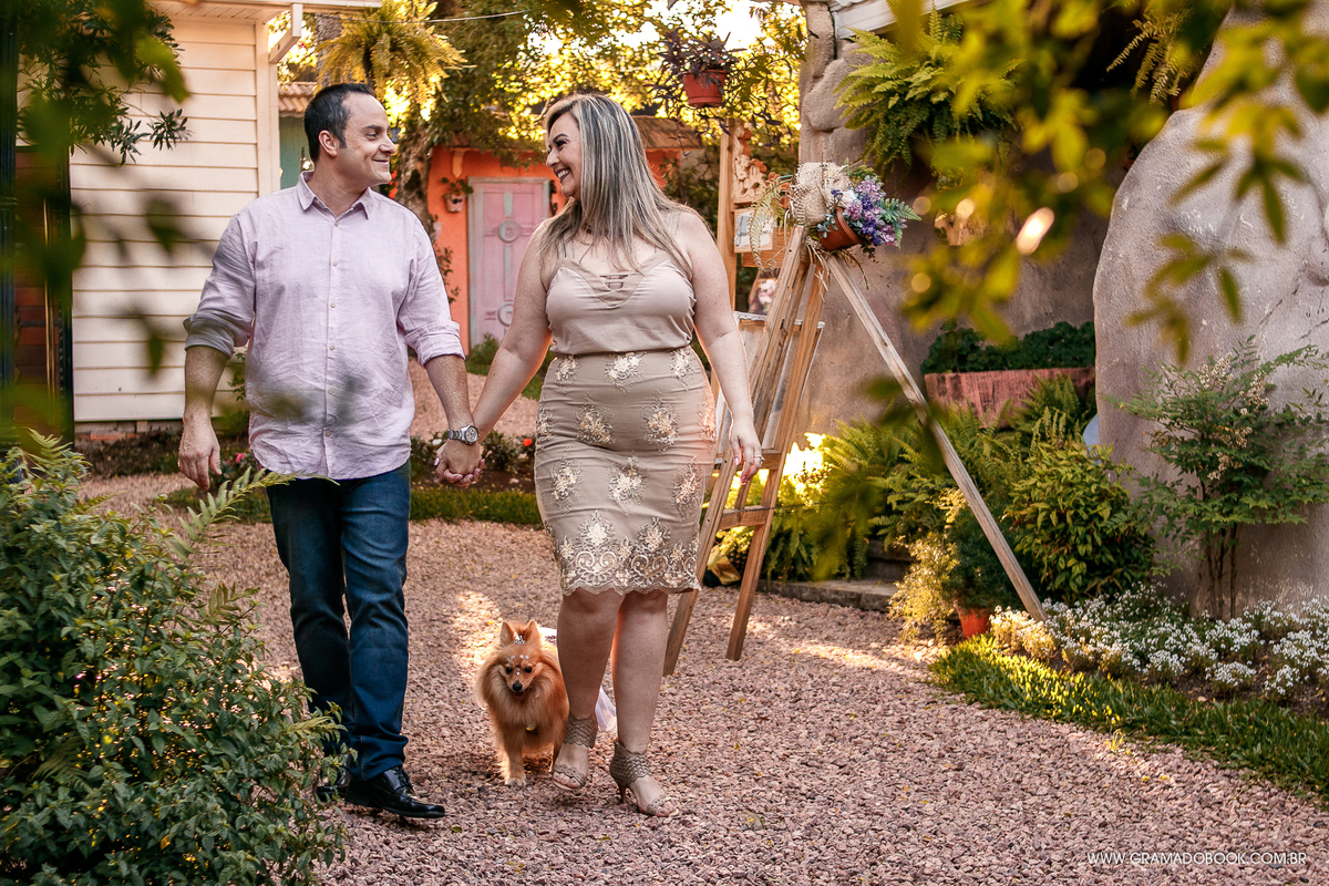 jardim do amor ensaio fotografico gramado
