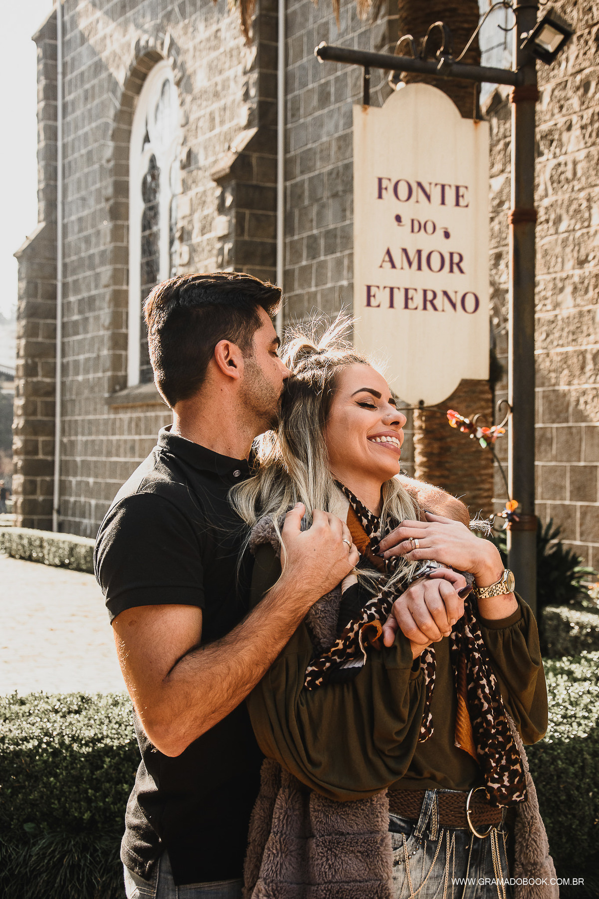 cadeado fonte amor eterno ensaio gramado centro