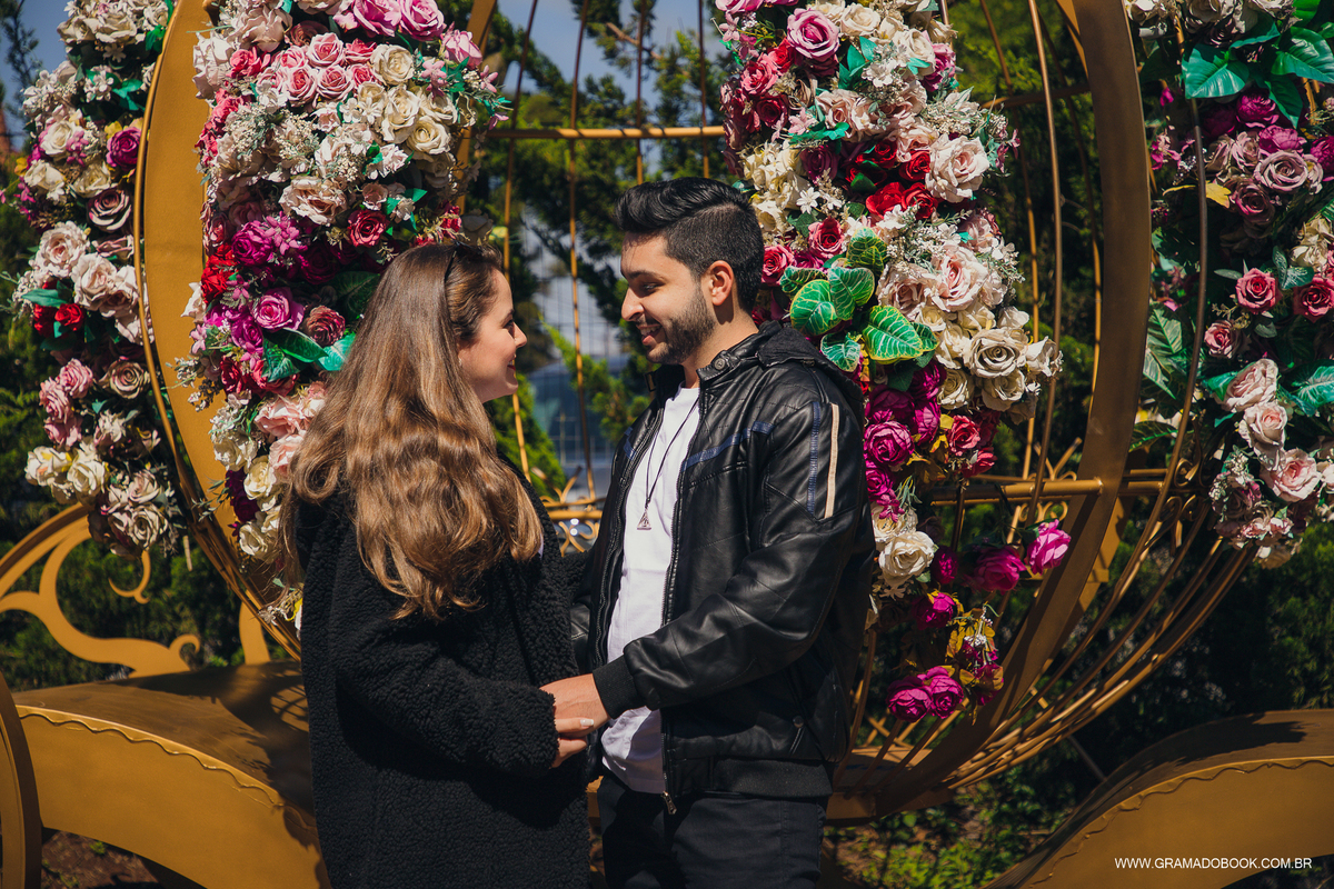 jardim do amor ensaio fotografico gramado