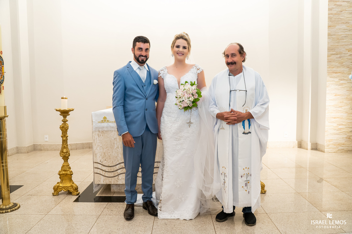 casamento na igreja de sao Pedro em para de minas