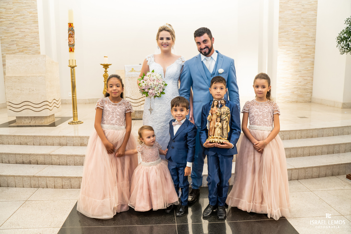 casamento na igreja de sao Pedro em para de minas