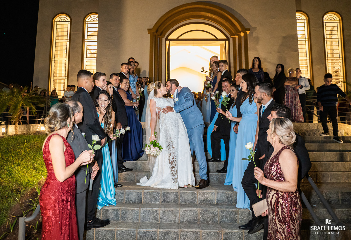 casamento na igreja de sao Pedro em para de minas