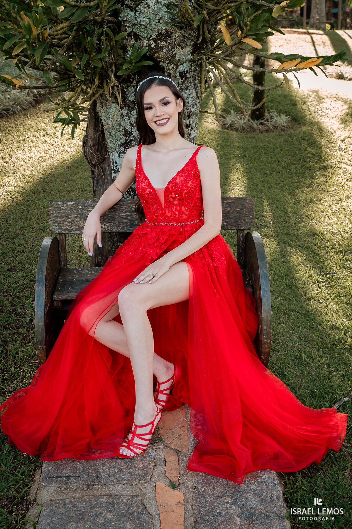 Fotografia de debutante na cidade de contagem