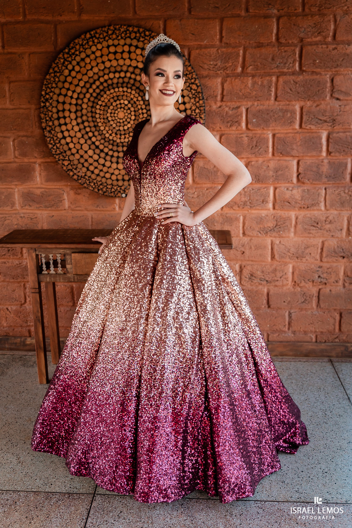 Fotografia de debutante na cidade de contagem