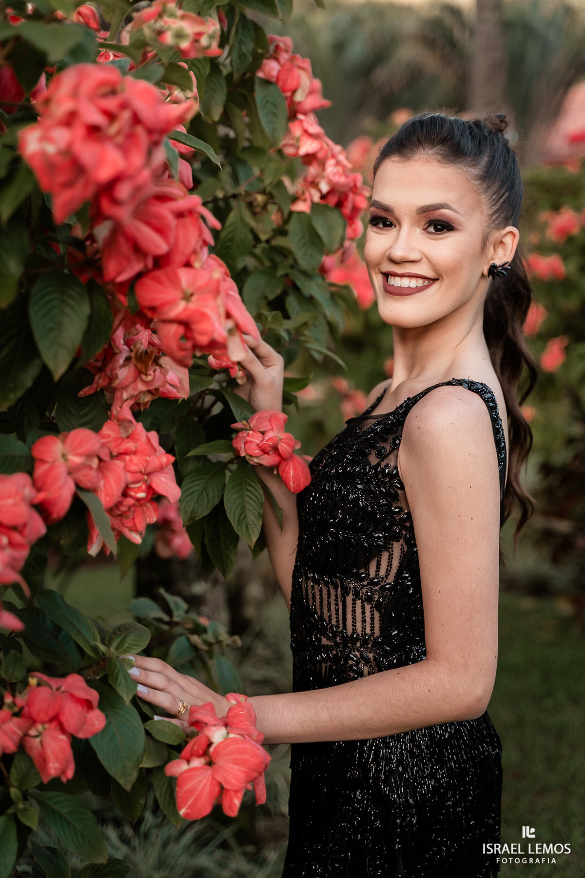 Fotografia de debutante na cidade de contagem