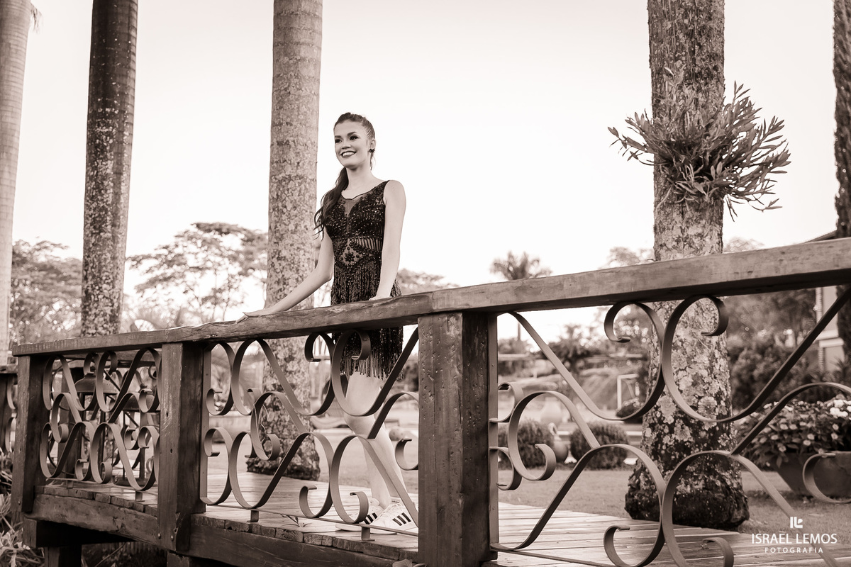 Fotografia de debutante na cidade de contagem