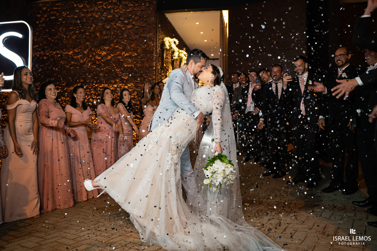 entrada triunfal do casal 