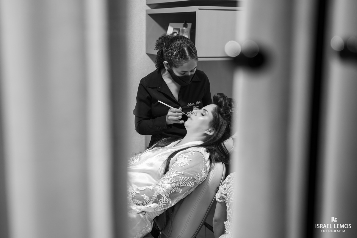 Leticia mara maquiagem em para de minas