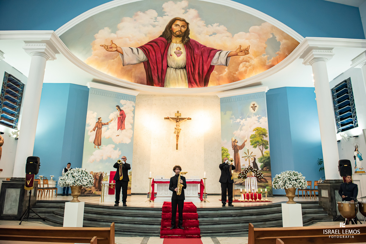 Casamento em para de minas na igreja de sao Francisco pelo fotografo da cidade israel lemos