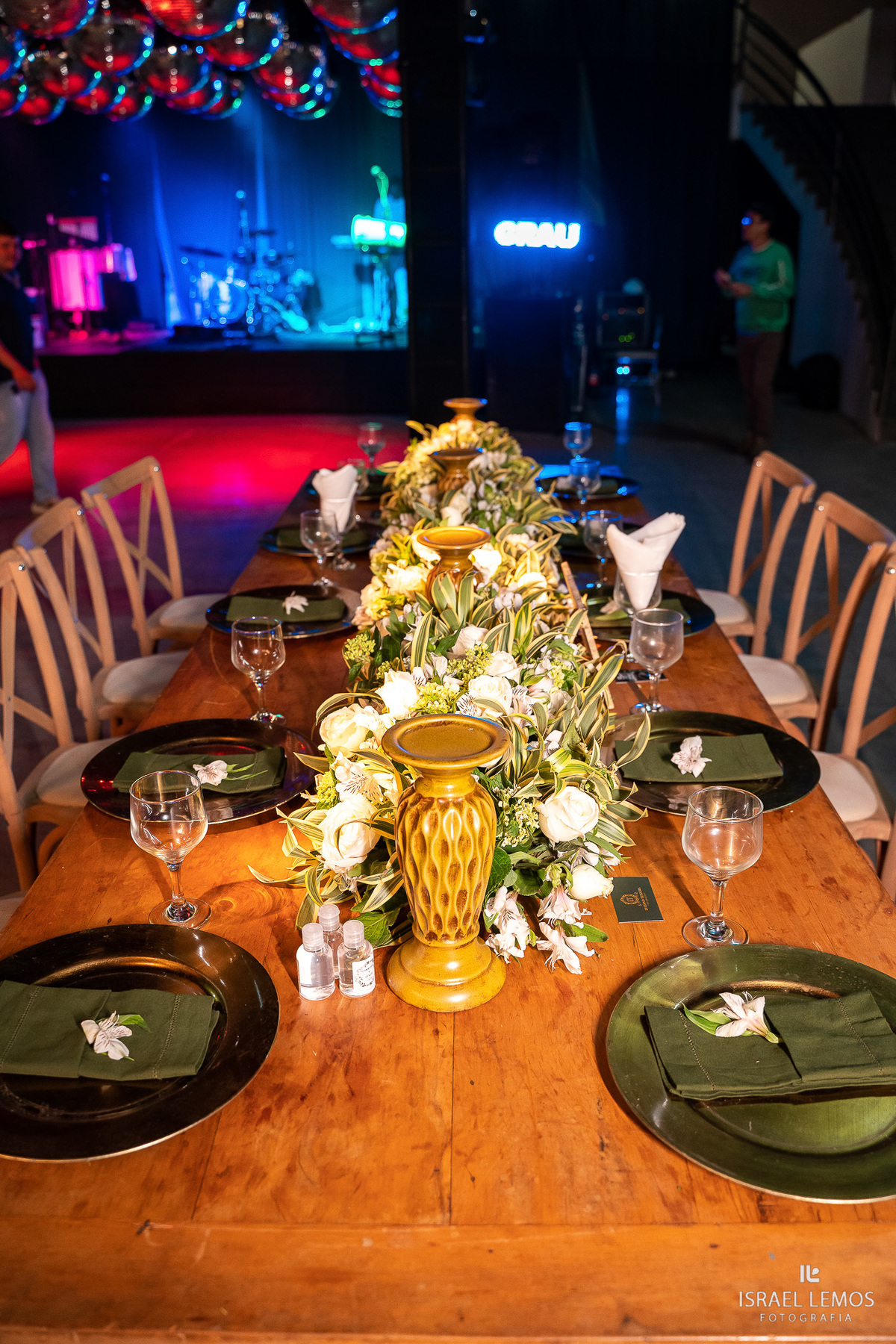 recepção do casamento em pitangui no buffet teixeira
