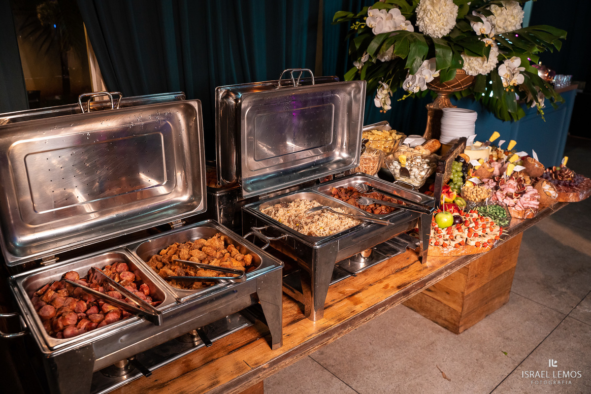 recepção do casamento em pitangui no buffet teixeira