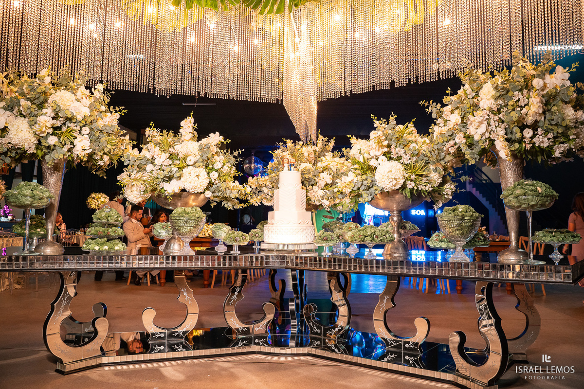 recepção do casamento em pitangui no buffet teixeira