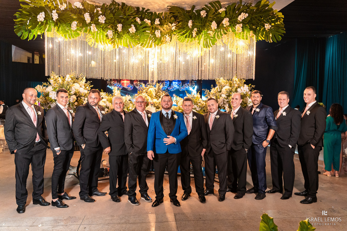 recepção do casamento em pitangui no buffet teixeira