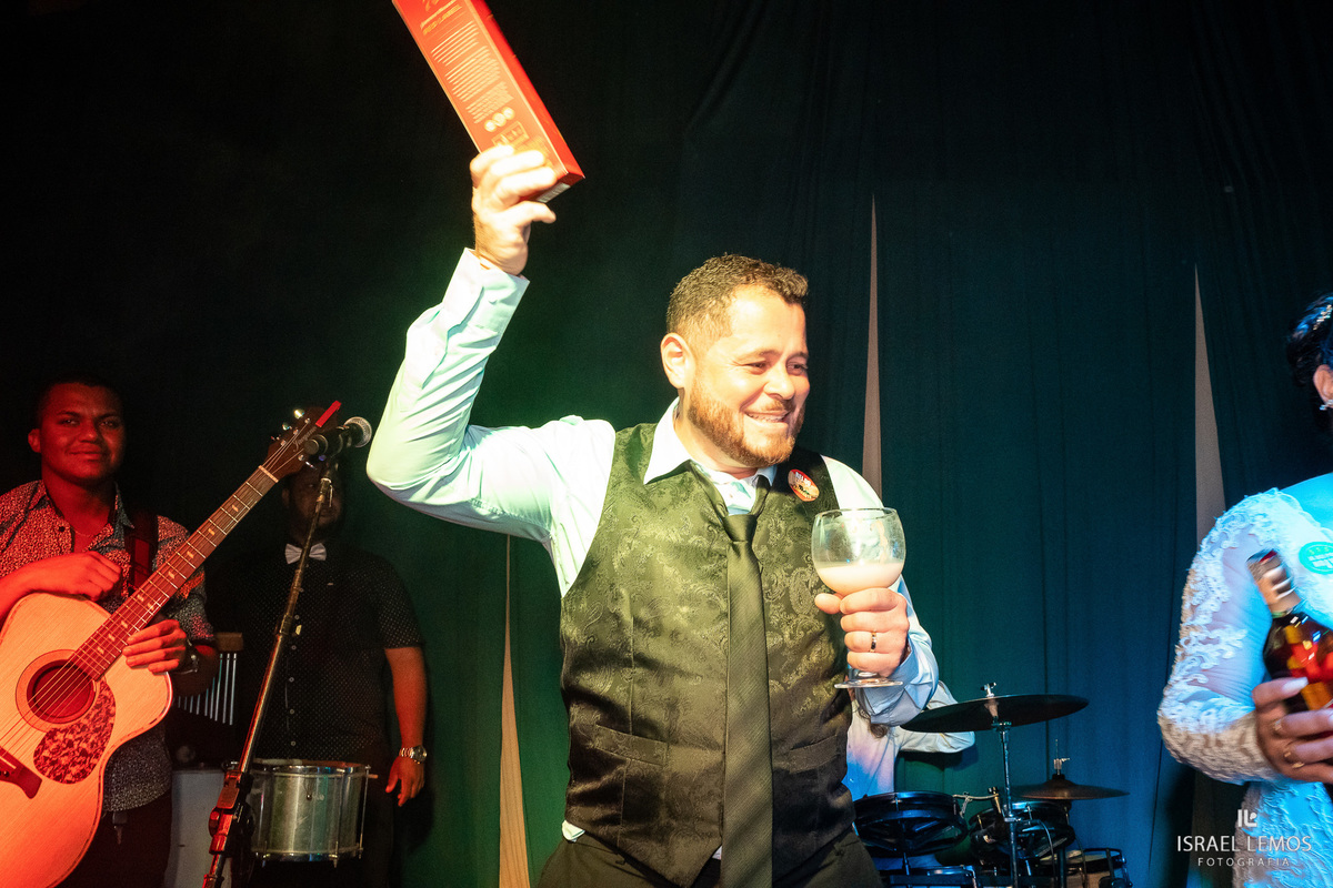 recepção do casamento em pitangui no buffet teixeira