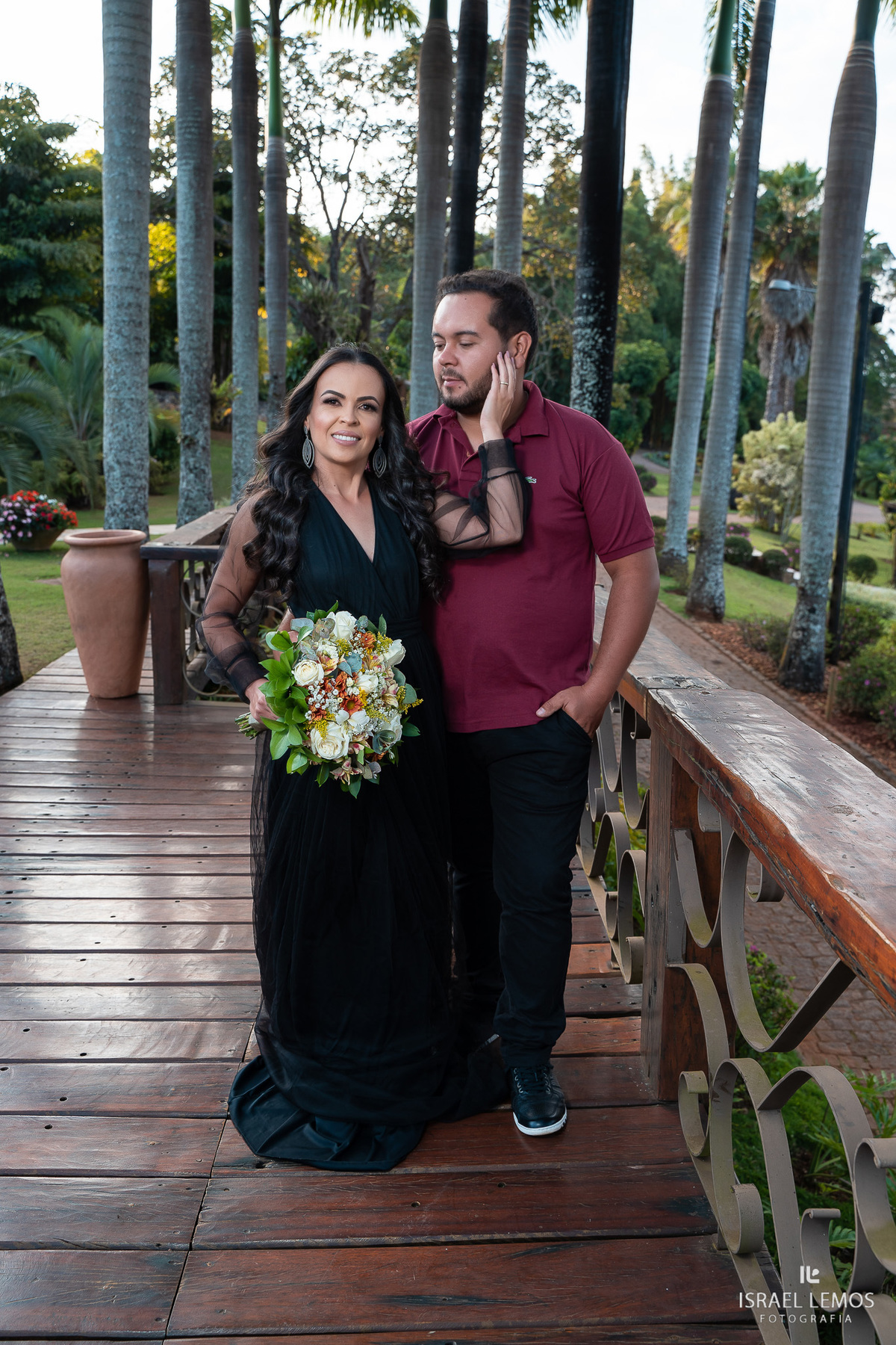 Fotografia de casamento com save the date Lucas e Flaviane 
