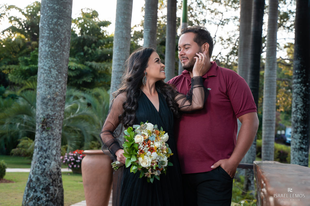 Fotografia de casamento com save the date Lucas e Flaviane 