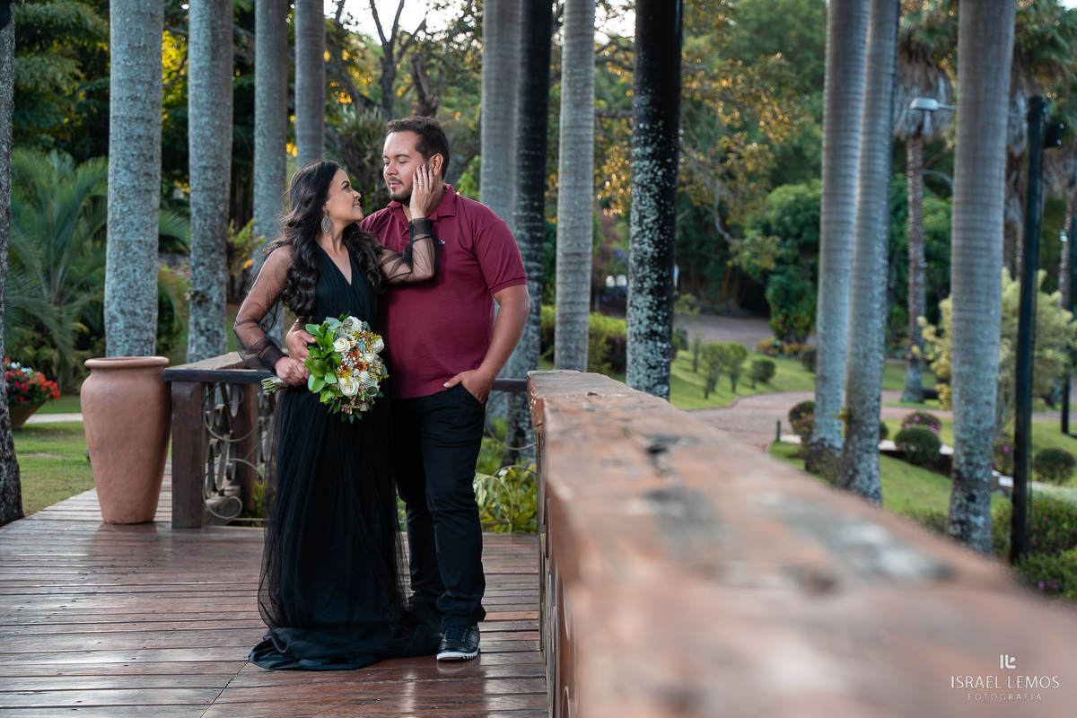 Fotografia de casamento com save the date Lucas e Flaviane 