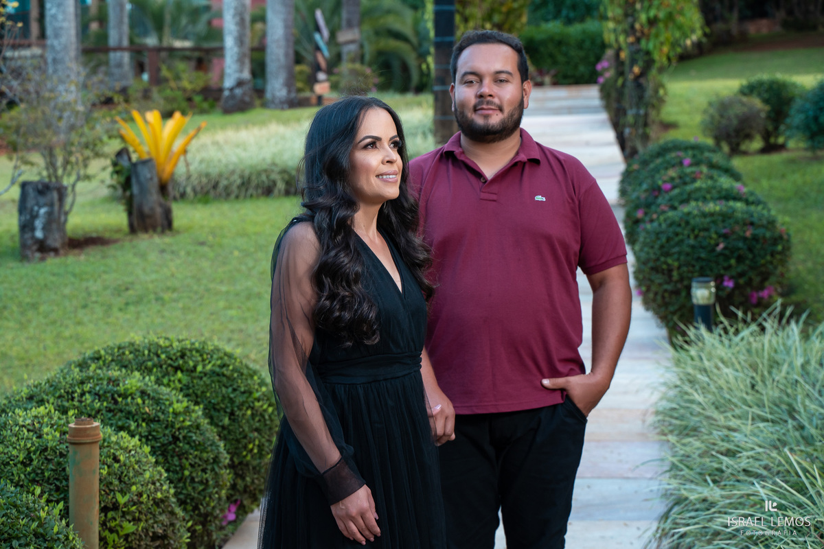 Fotografia de casamento com save the date Lucas e Flaviane 